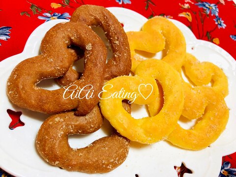 ♡HMで簡単♪罪悪感0オーブンで豆腐入りチュロス♡